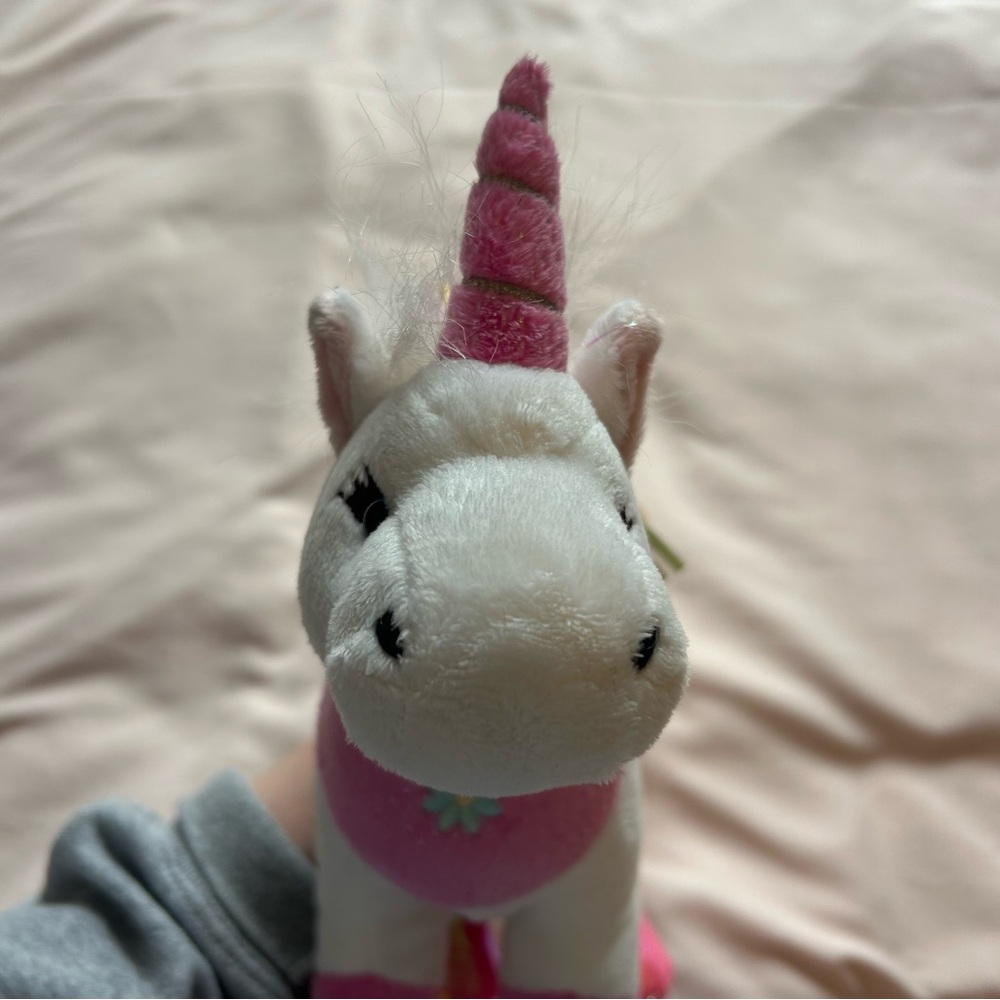 Webkinz Ribbon Unicorn Plush – HM461 (No Code) - Picture 2 of 7